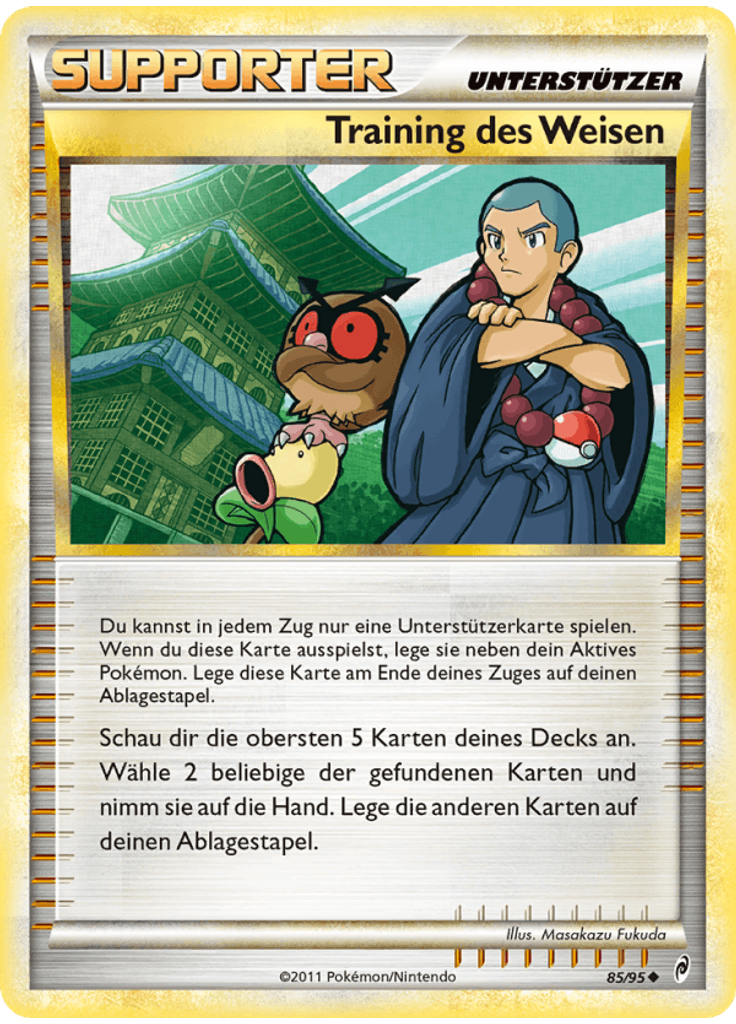Training des Weisen