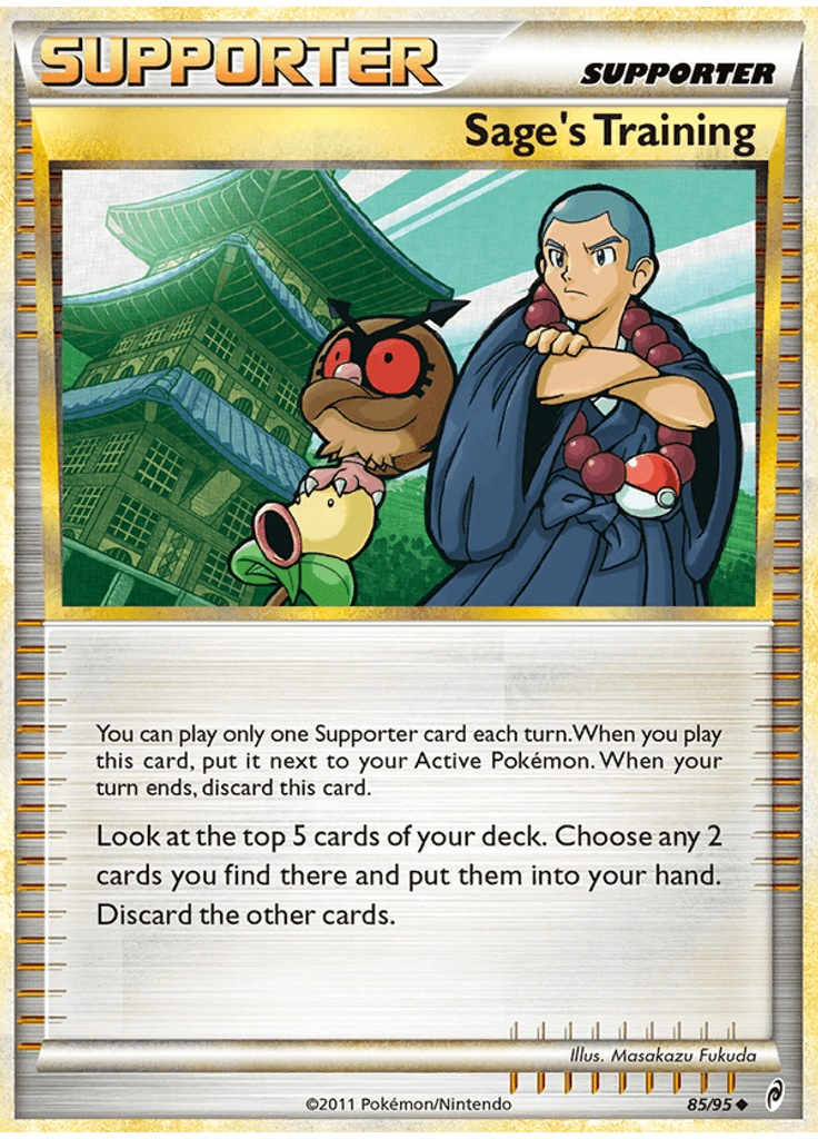 Sage's Training (Reverse Holo)
