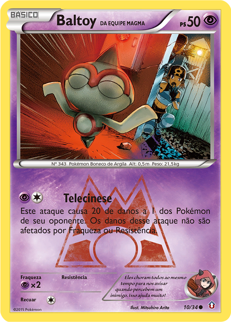 Baltoy da Equipe Magma