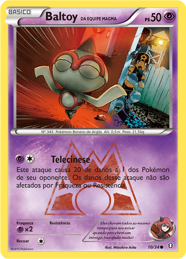 Baltoy da Equipe Magma