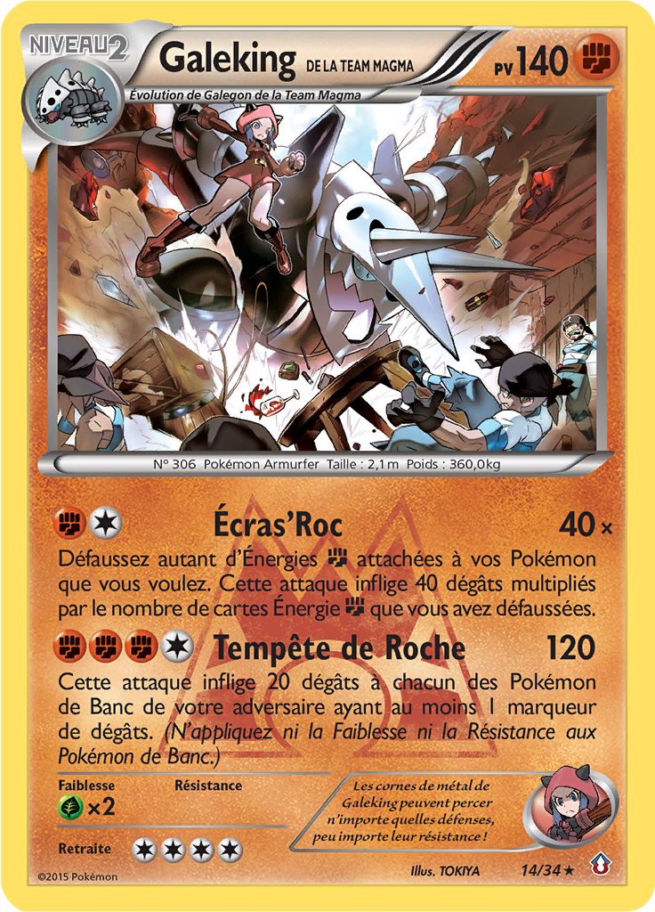 Galeking de la Team Magma