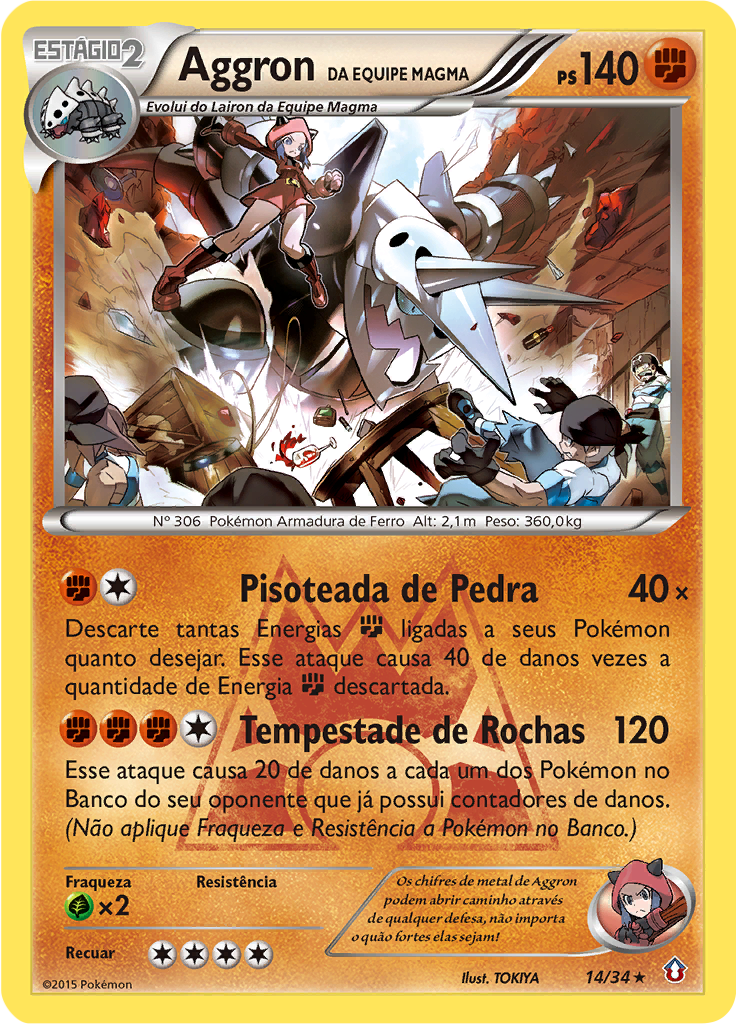 Aggron da Equipe Magma