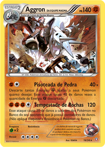 Aggron da Equipe Magma