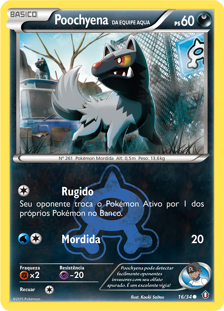 Poochyena da Equipe Aqua