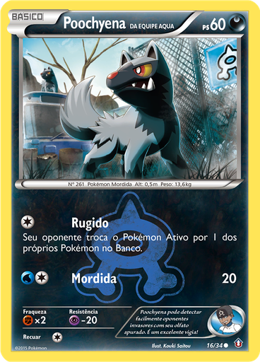 Poochyena da Equipe Aqua