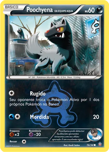 Poochyena da Equipe Aqua