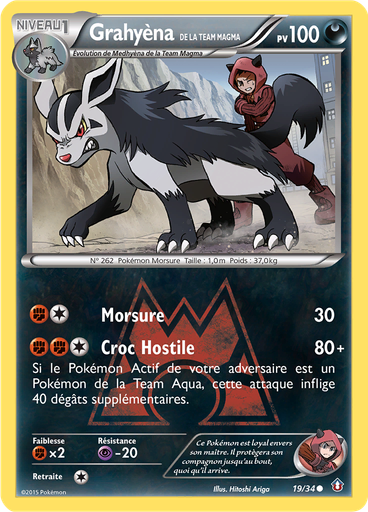 Grahyèna de la Team Magma