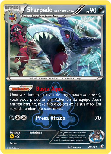 Sharpedo da Equipe Aqua