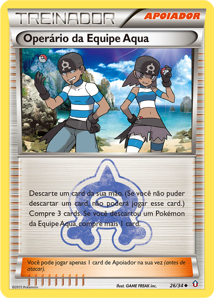 Operário da Equipe Aqua