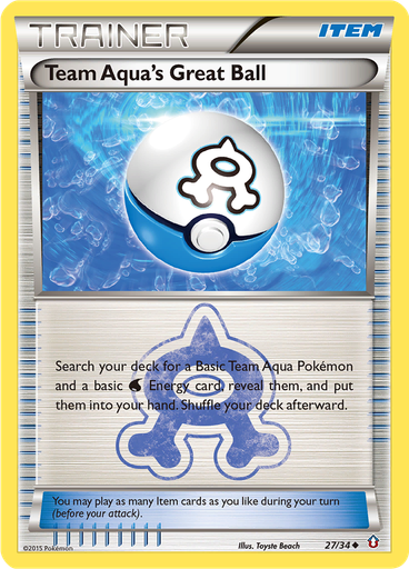 Team Aqua's Great Ball