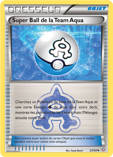 Super Ball de la Team Aqua
