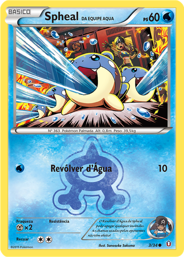 Spheal da Equipe Aqua