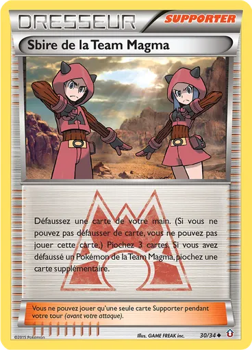 Sbire de la Team Magma — Double Danger