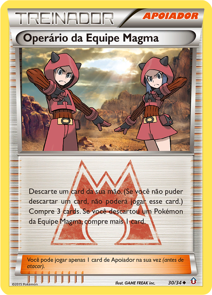 Operário da Equipe Magma