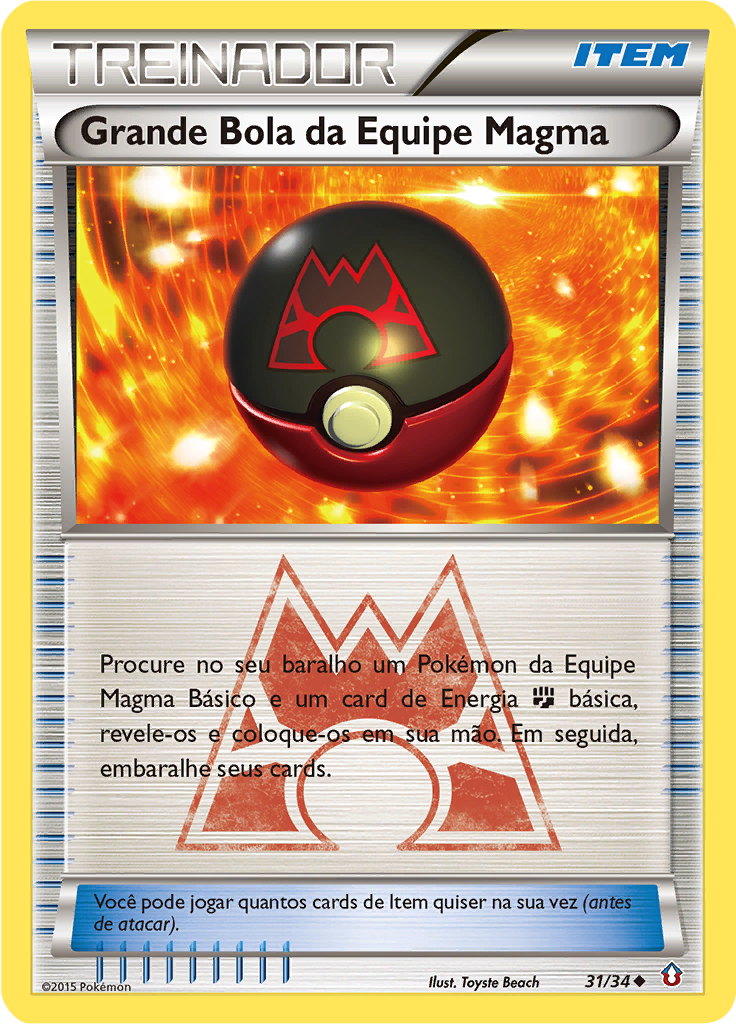 Grande Bola da Equipe Magma
