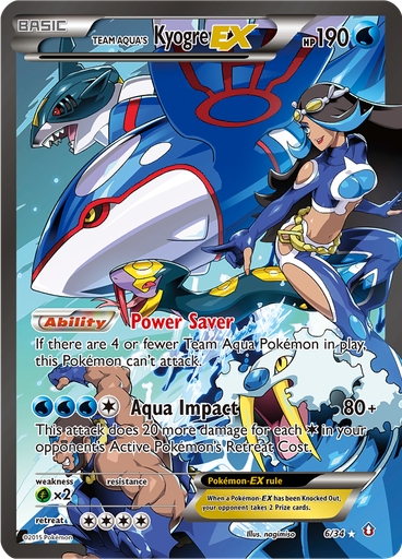 Team Aqua's Kyogre EX