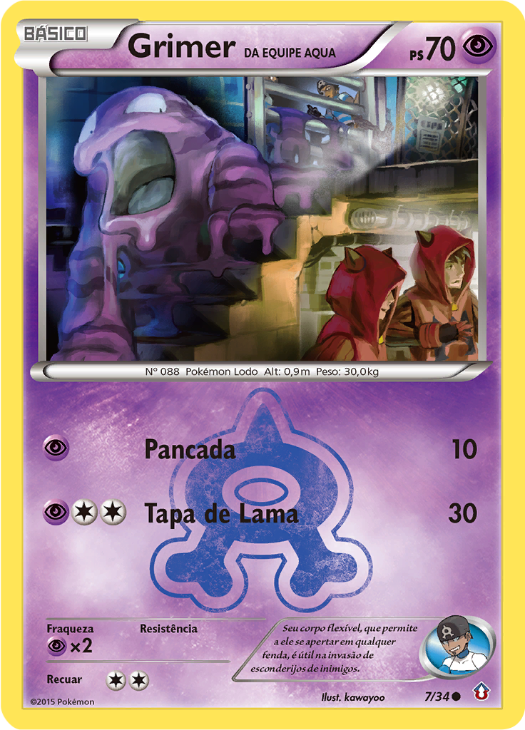 Grimer da Equipe Aqua