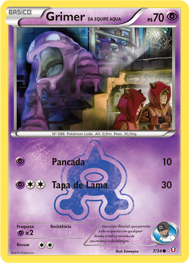 Grimer da Equipe Aqua