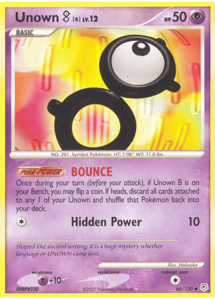 Unown B