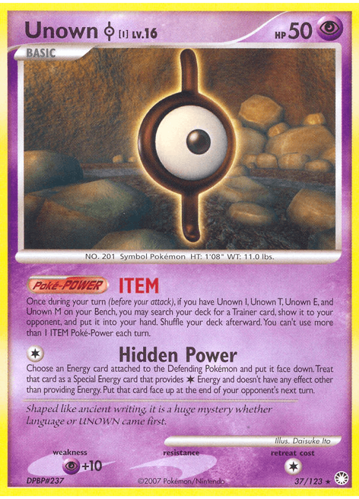 Unown I