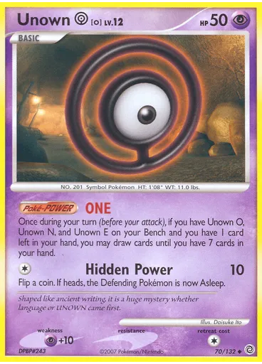 Unown O