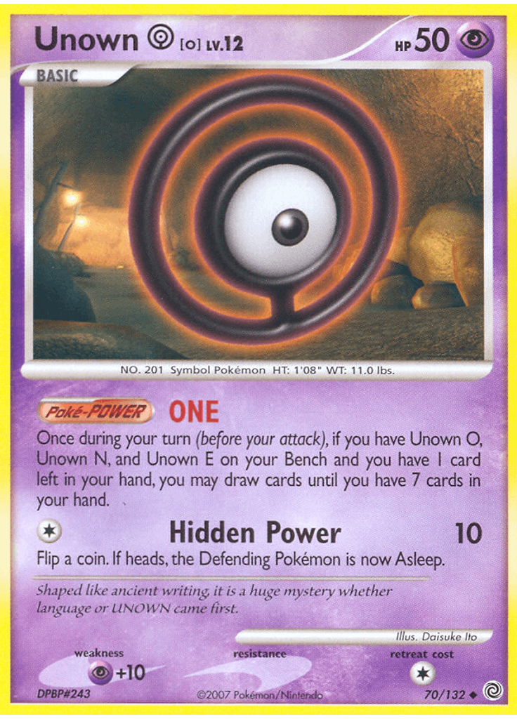 Unown O