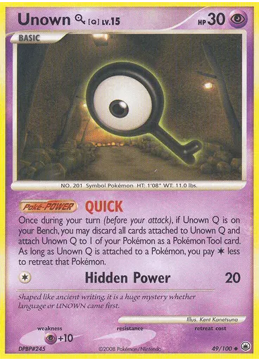 Unown Q