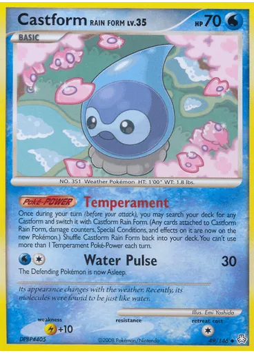 Castform Rain Form