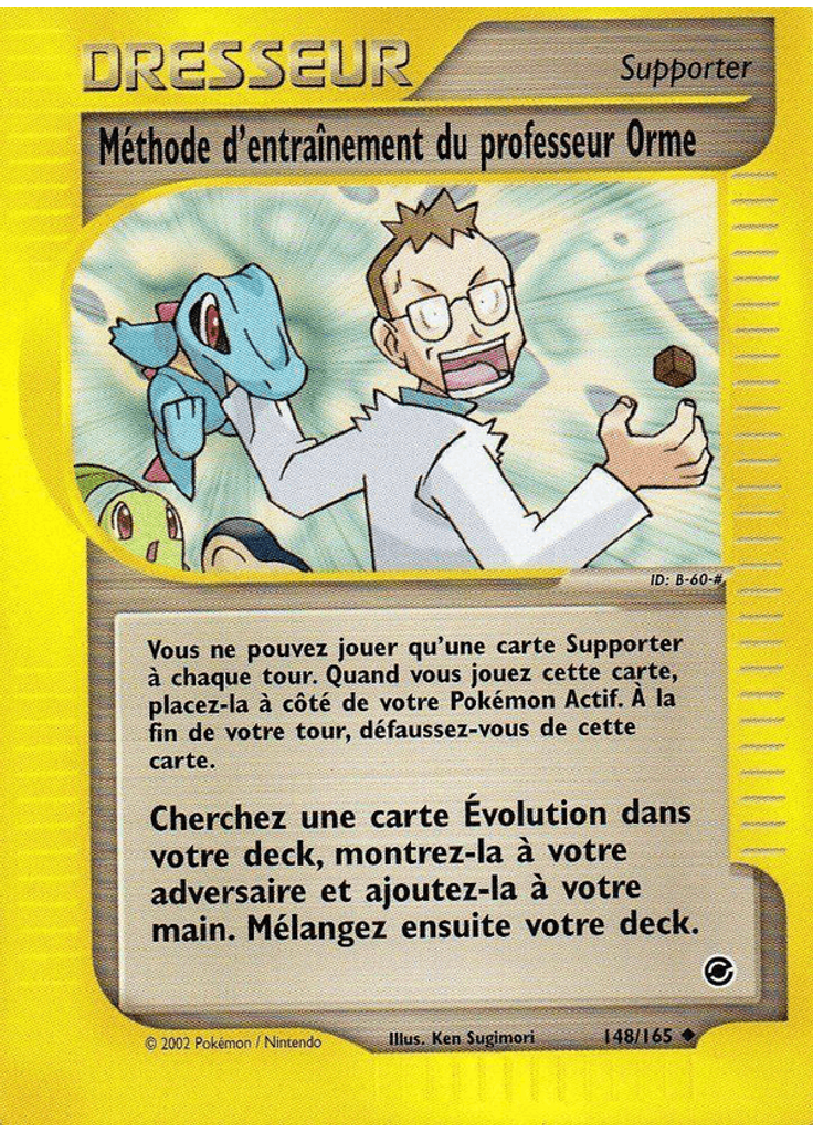 Méthode d'entraînement du professeur Orme