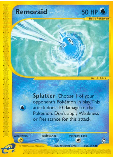 Remoraid (Reverse Holo)