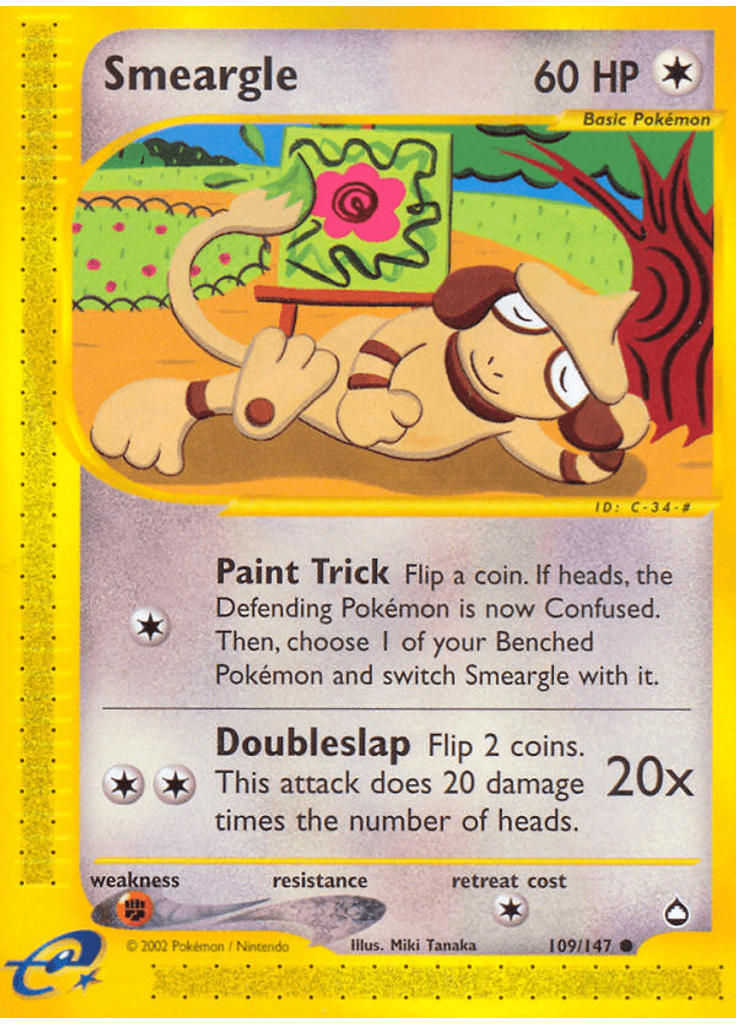 Smeargle (Reverse Holo)
