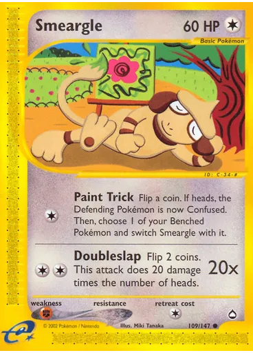 Smeargle (Reverse Holo)