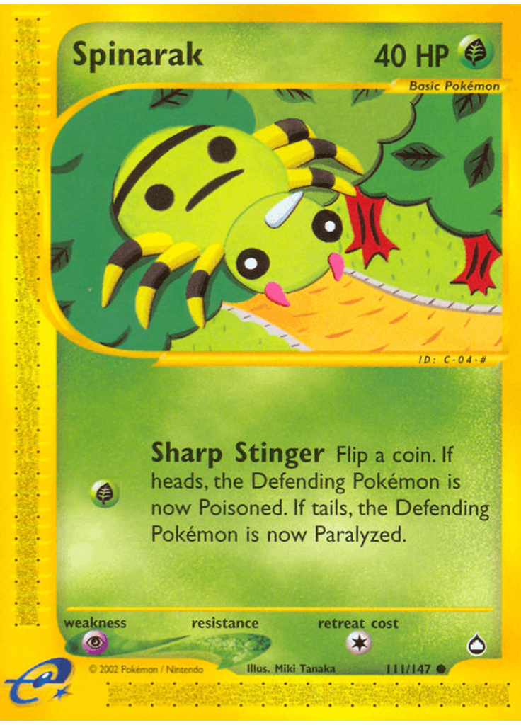 Spinarak (Reverse Holo)