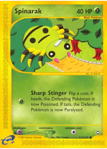 Spinarak (Reverse Holo)