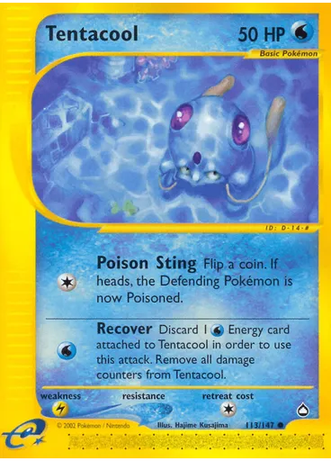 Tentacool (Reverse Holo)
