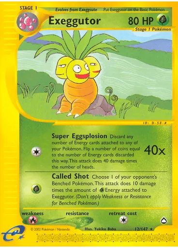 Exeggutor (Reverse Holo)