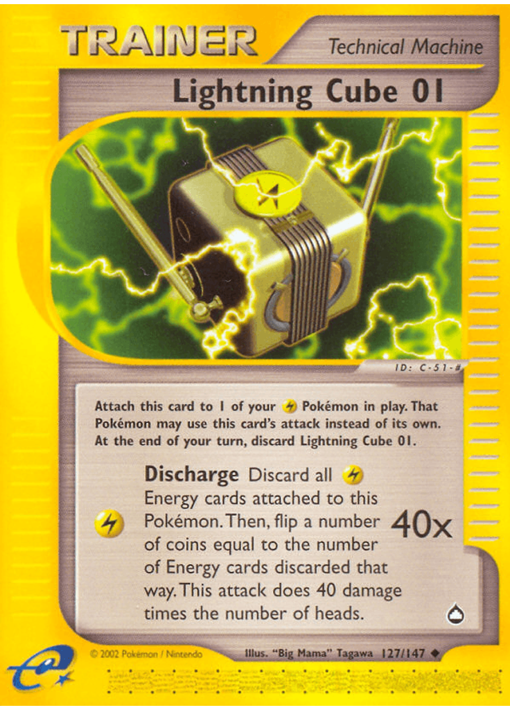 Lightning Cube 01 (Reverse Holo)