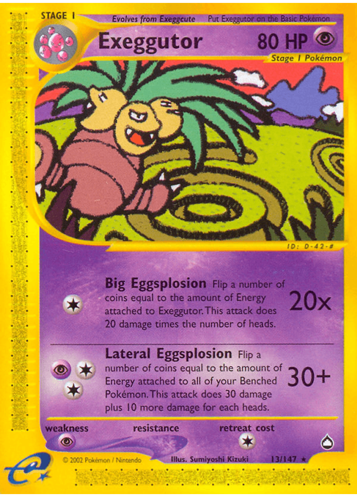 Exeggutor (Reverse Holo)
