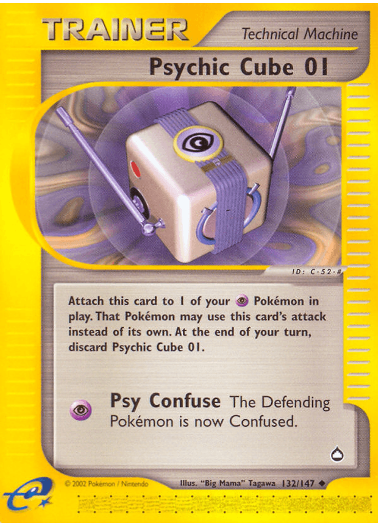 Psychic Cube 01 (Reverse Holo)