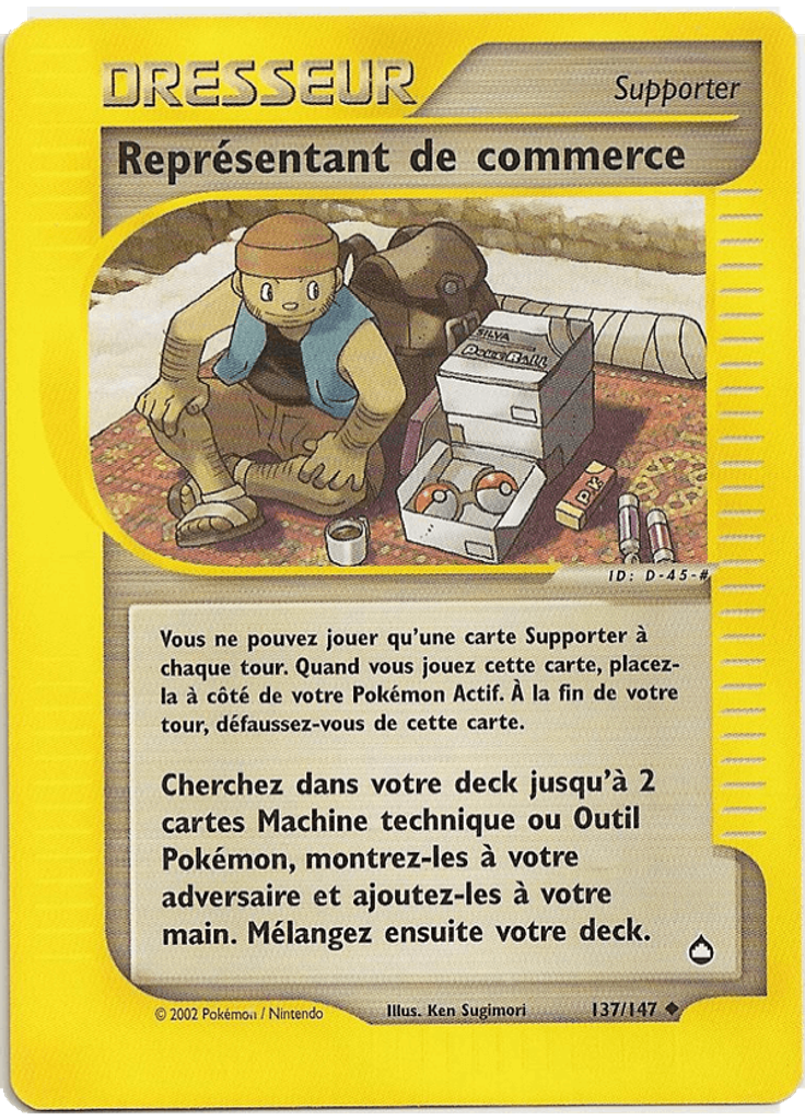 Représentant de commerce (Reverse Holo)