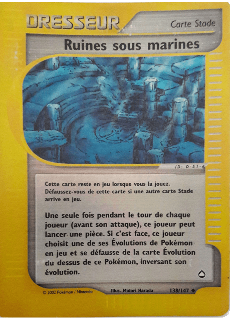 Ruines sous marines (Reverse Holo)