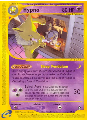 Hypno (Reverse Holo)