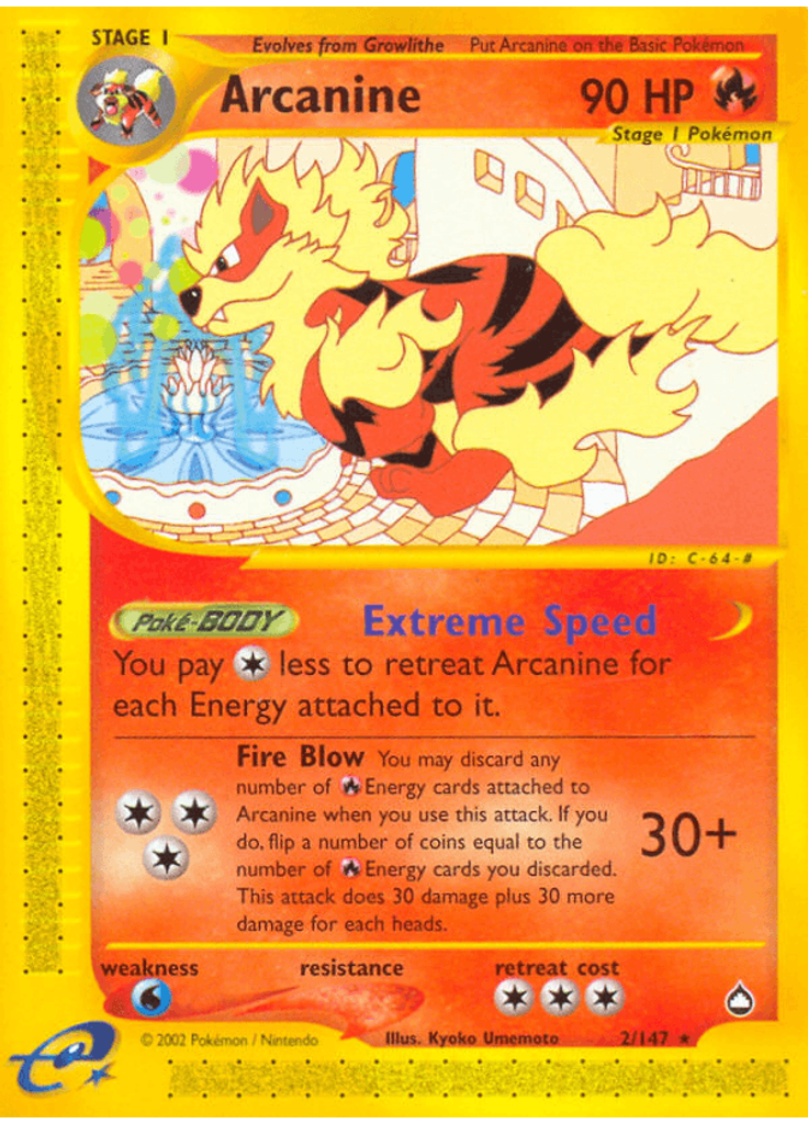 Arcanine (Reverse Holo)