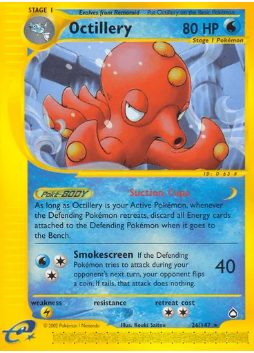 Octillery (Reverse Holo)