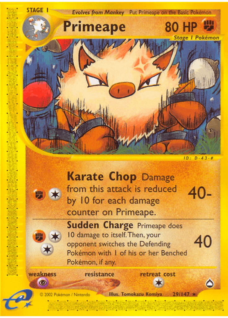 Primeape (Reverse Holo)