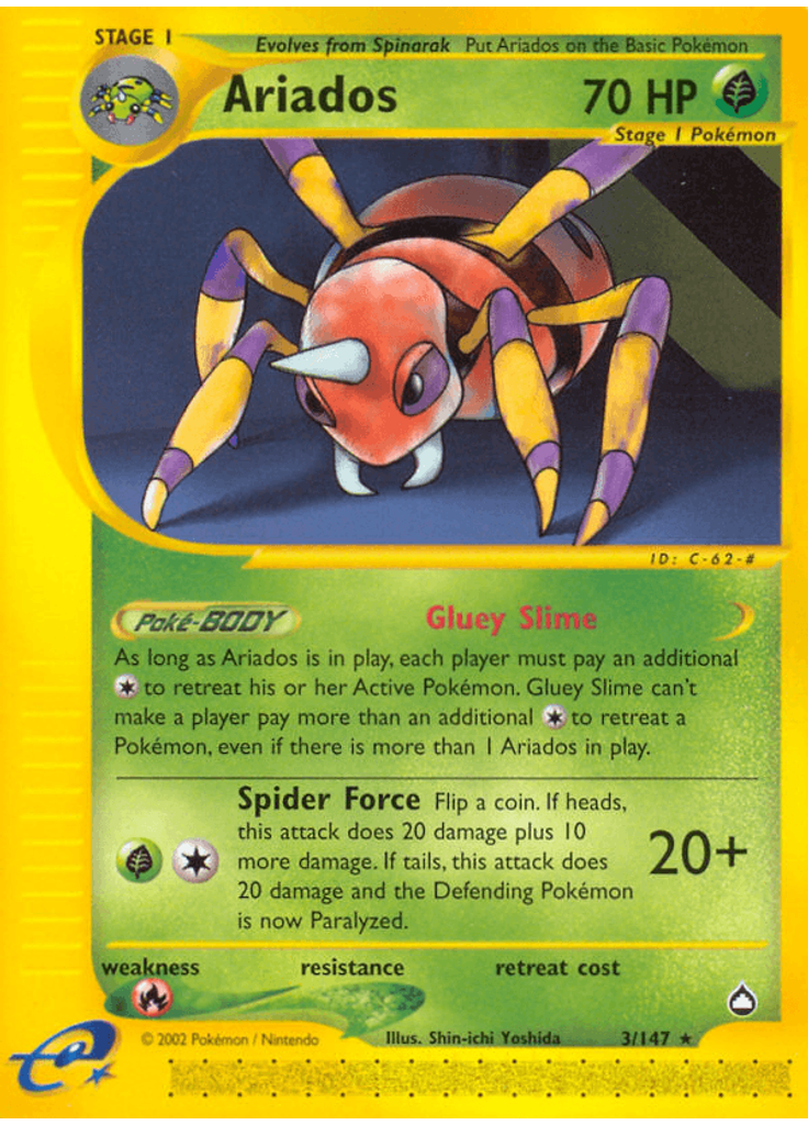 Ariados (Reverse Holo)