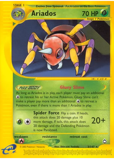 Ariados (Reverse Holo)