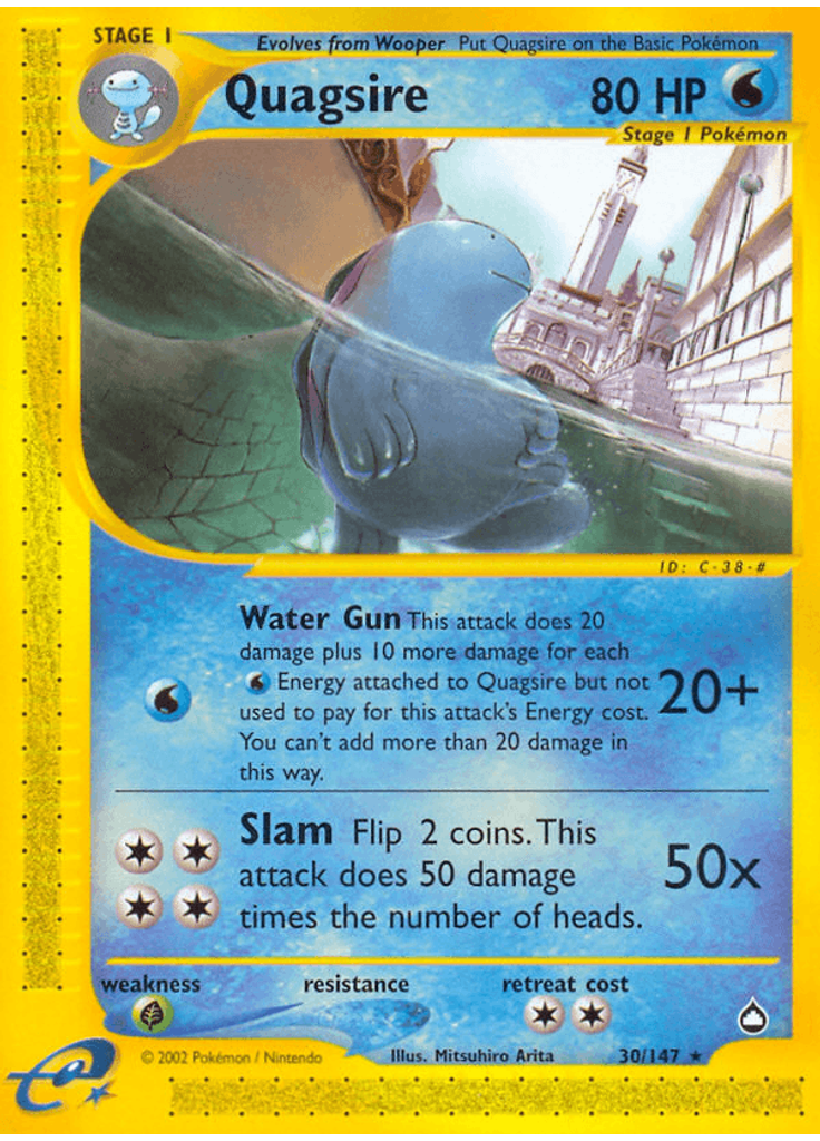 Quagsire (Reverse Holo)