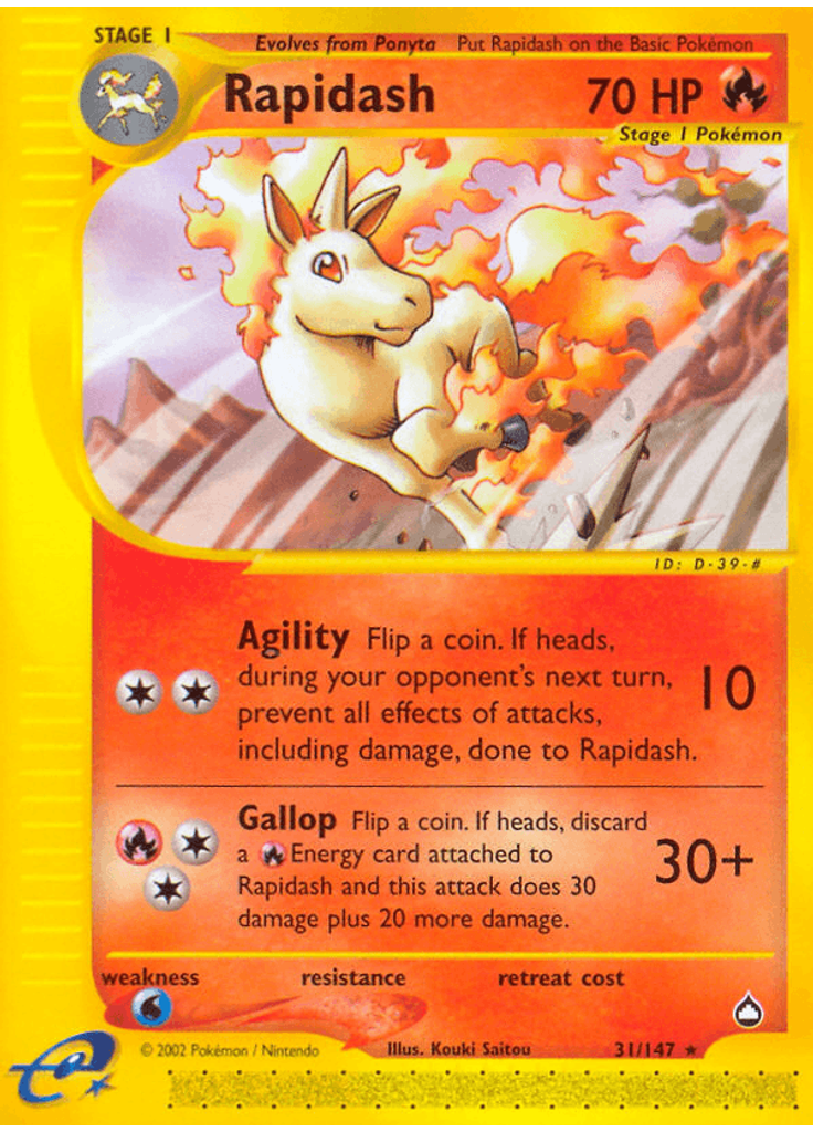 Rapidash (Reverse Holo)