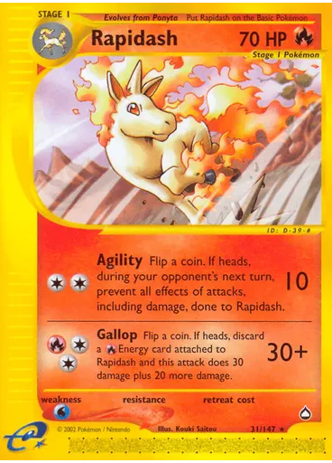 Rapidash (Reverse Holo)